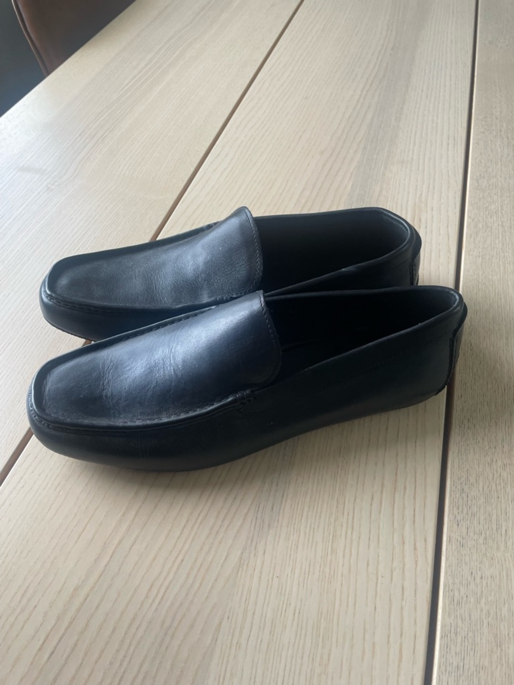 Aldo Black Slip-On Loafers for Men size 12 men’s loafers dress shoe for men